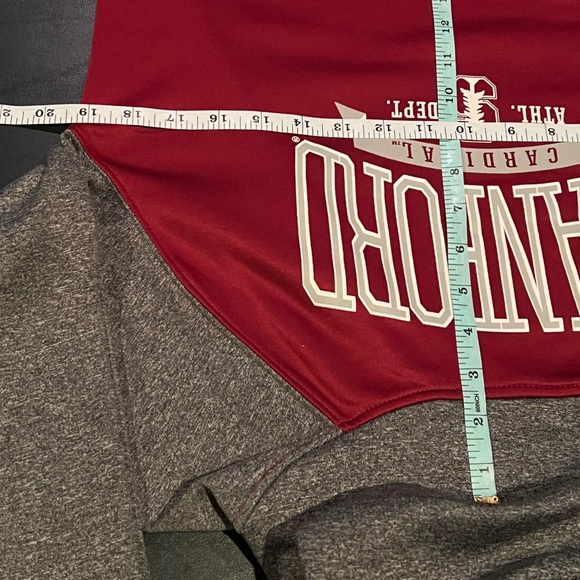 Stanford University Cardinal Pullover Turtleneck Hoodie - Picture 9 of 12